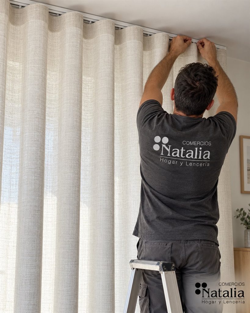 Cortina a medida: onda perfecta